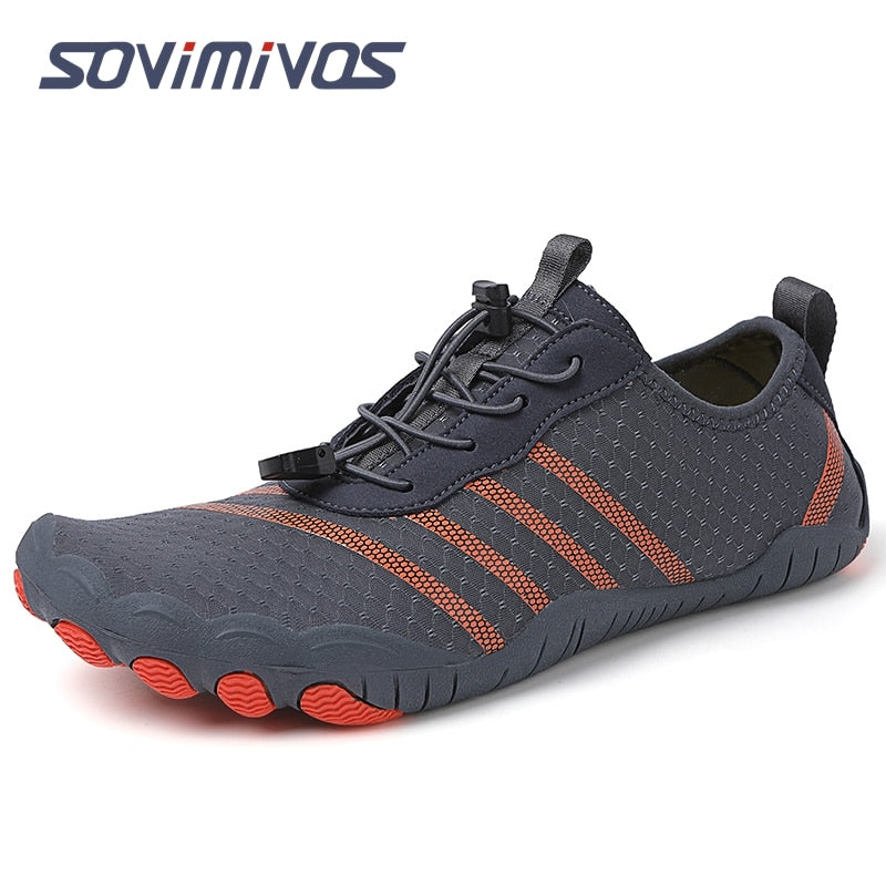 Trail Running Shoes, Lightweight Athletic Zero Drop Barefoot Shoes Non Slip Outdoor Walking Minimalist Shoes unisex (6 variations)